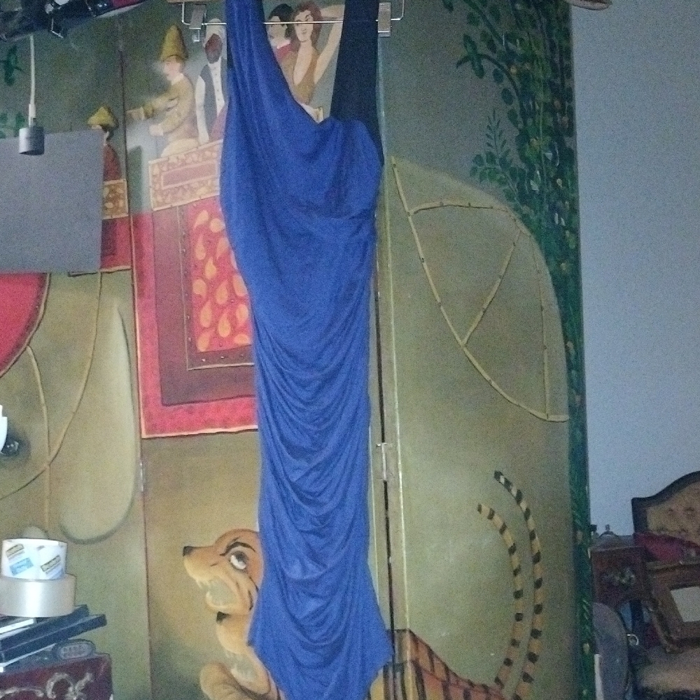 Express Navy and Black Dress